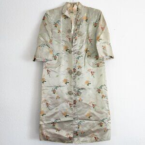 Peony Silk Kimono Dress and Jacket